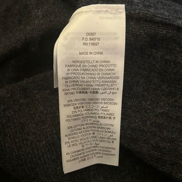 Boden NWT Knitted Cardigan Wool Cashmere Blend Grey Minimalist Elegant Dress 6 - Picture 11 of 14